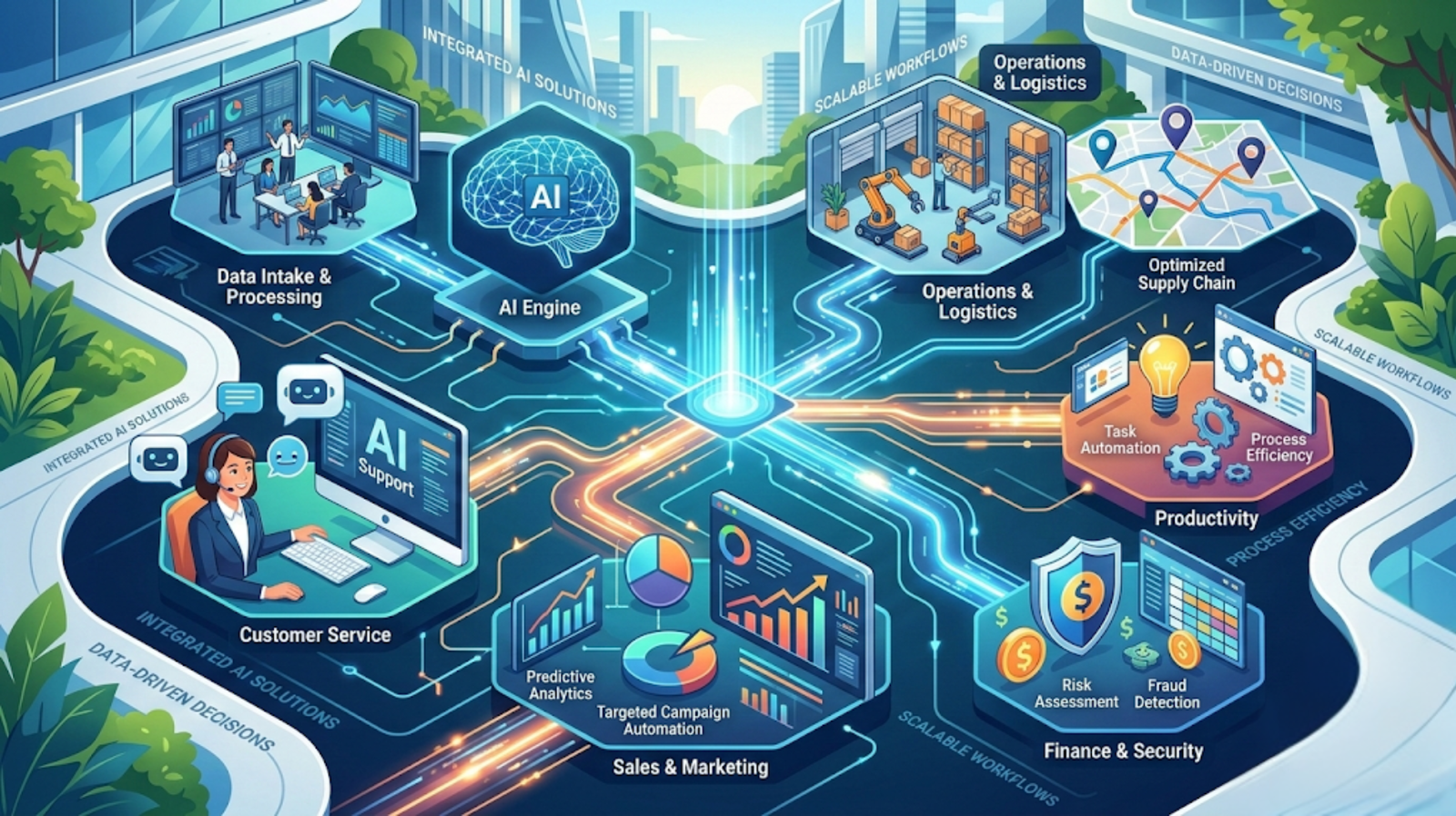 AI Workflows for Business: Automating Operations with Intelligent Systems